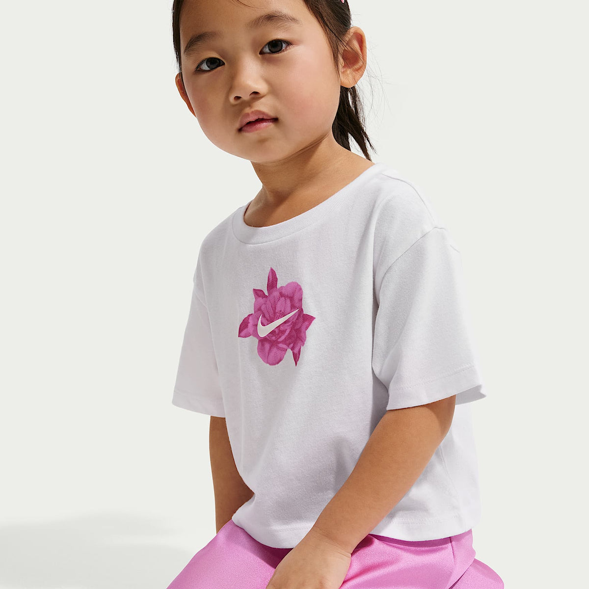Conjunto de 2 piezas con falda infantil Nike Move With Nature – Morado – vista 6