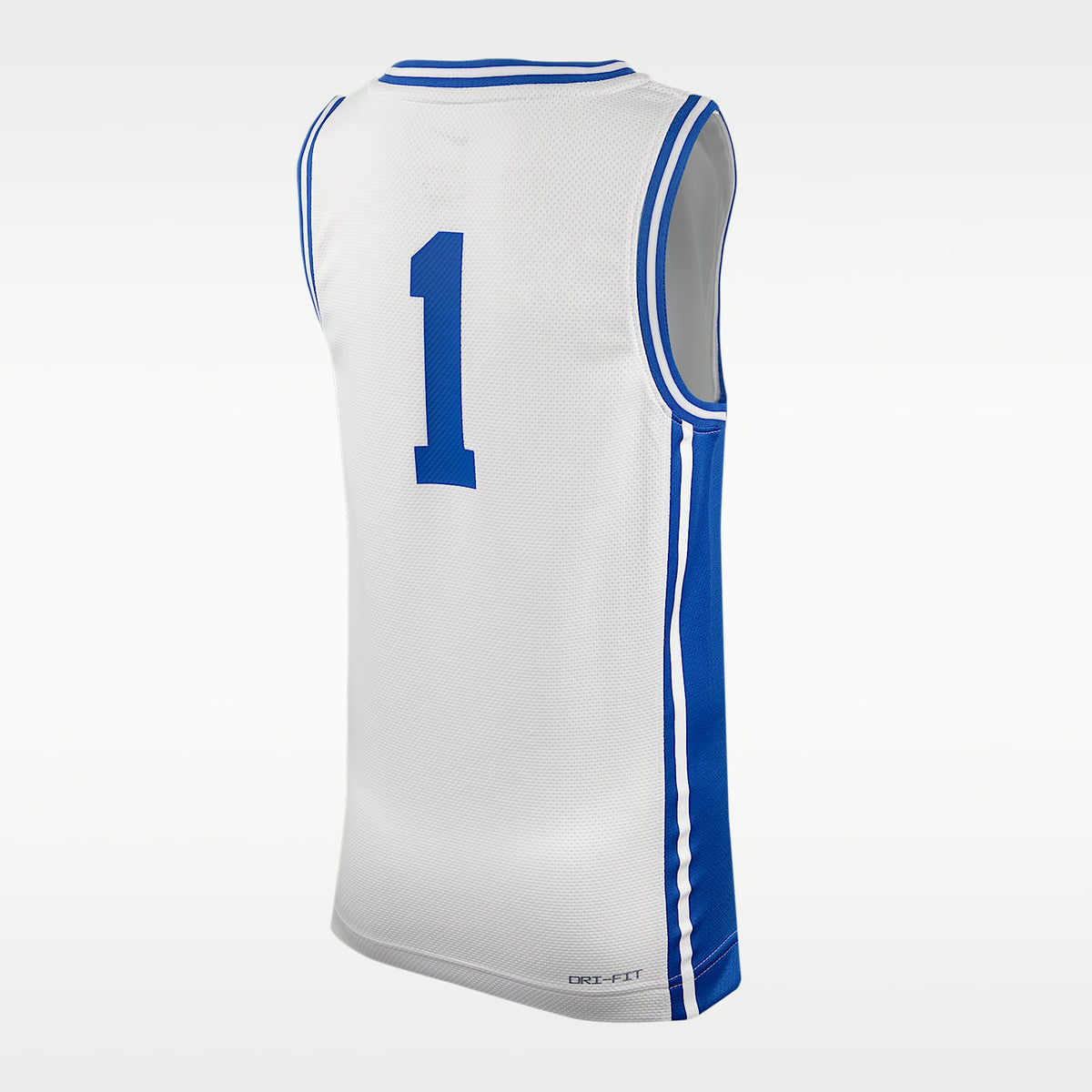 Jersey de básquetbol Nike Replica para niños talla grande Duke Blue Devils – Blanco – vista 2