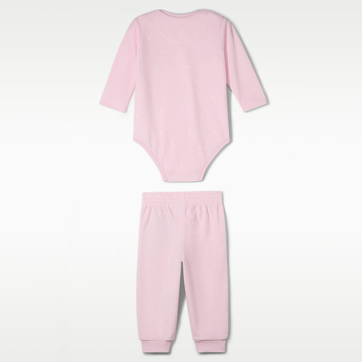 Conjunto de body y pants para bebé (0 a 9 meses) Nike Baby Essentials – Espuma rosa – vista 2
