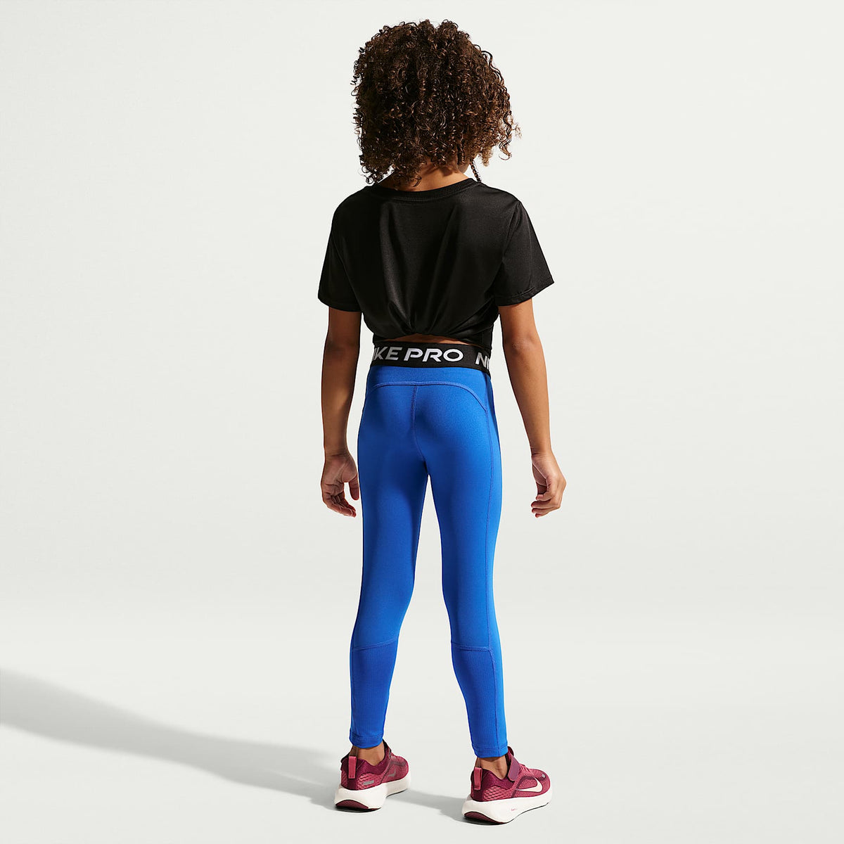 Leggings Dri-FIT para niños talla pequeña Nike Pro – Royal juego – vista 5