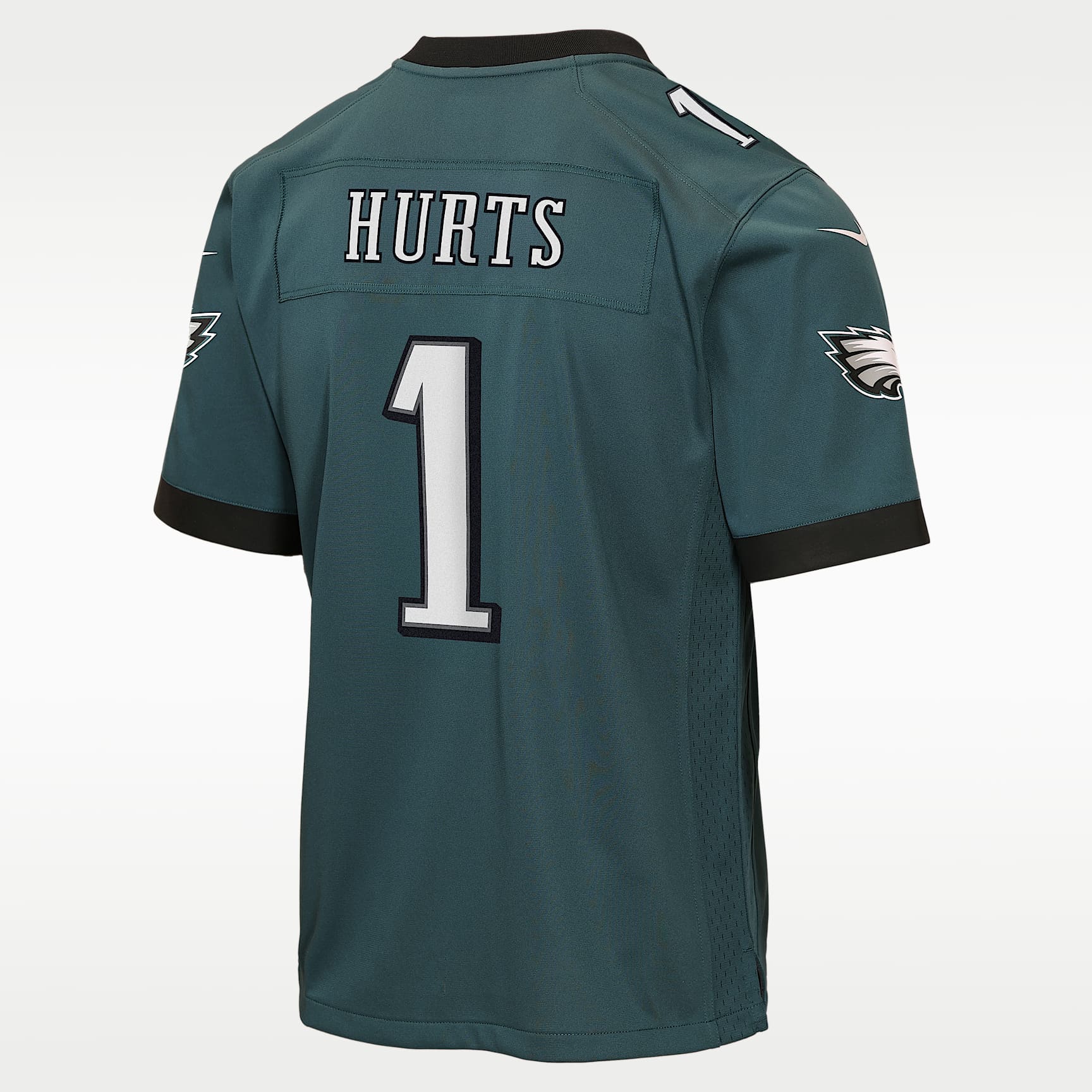 Jersey Nike de la NFL Game para niños talla grande Jalen Hurts Philadelphia Eagles – Verde – vista 2