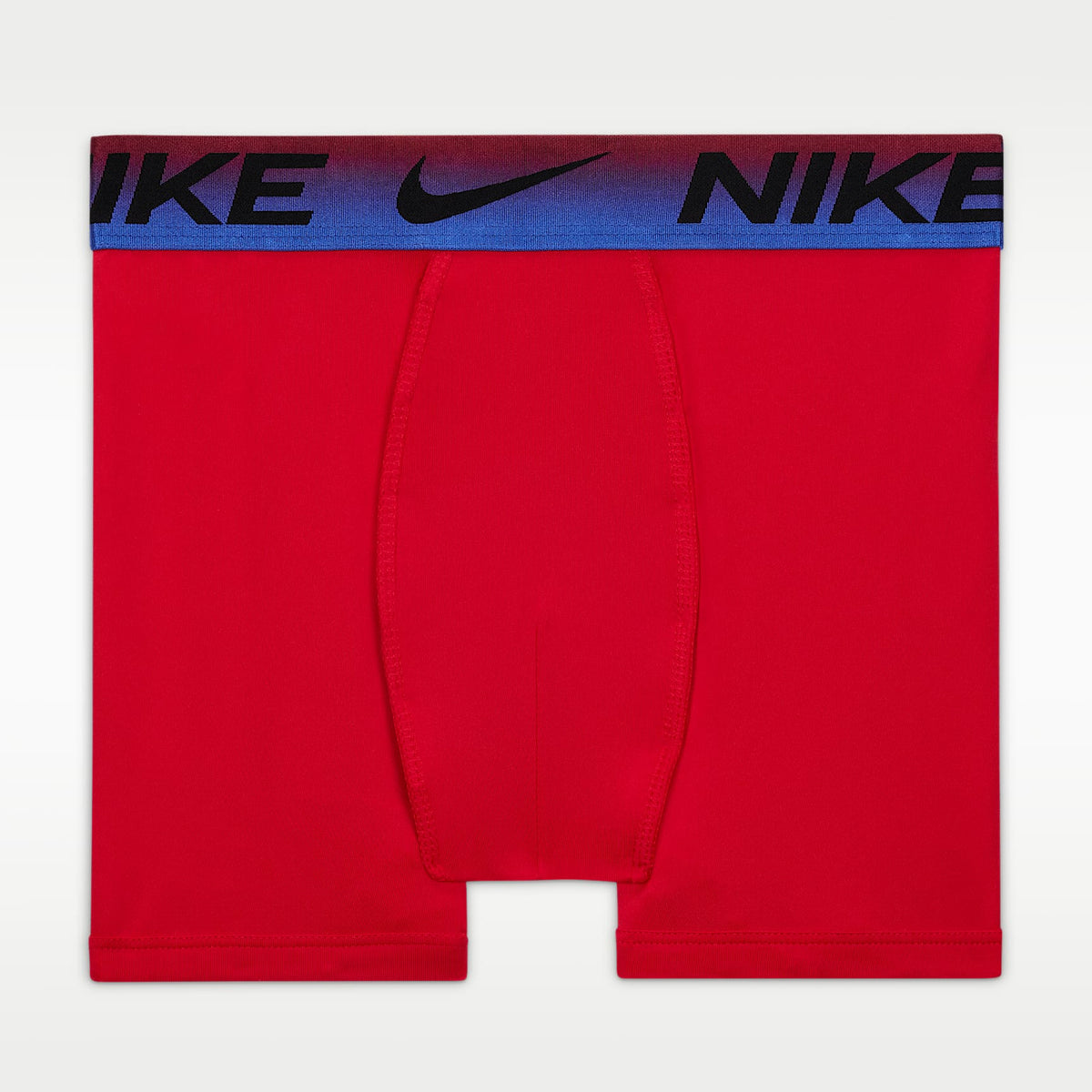 Ropa interior masculina Dri-FIT con microestampado para niños talla grande (paquete de 3) Nike – Rojo universitario – vista 4