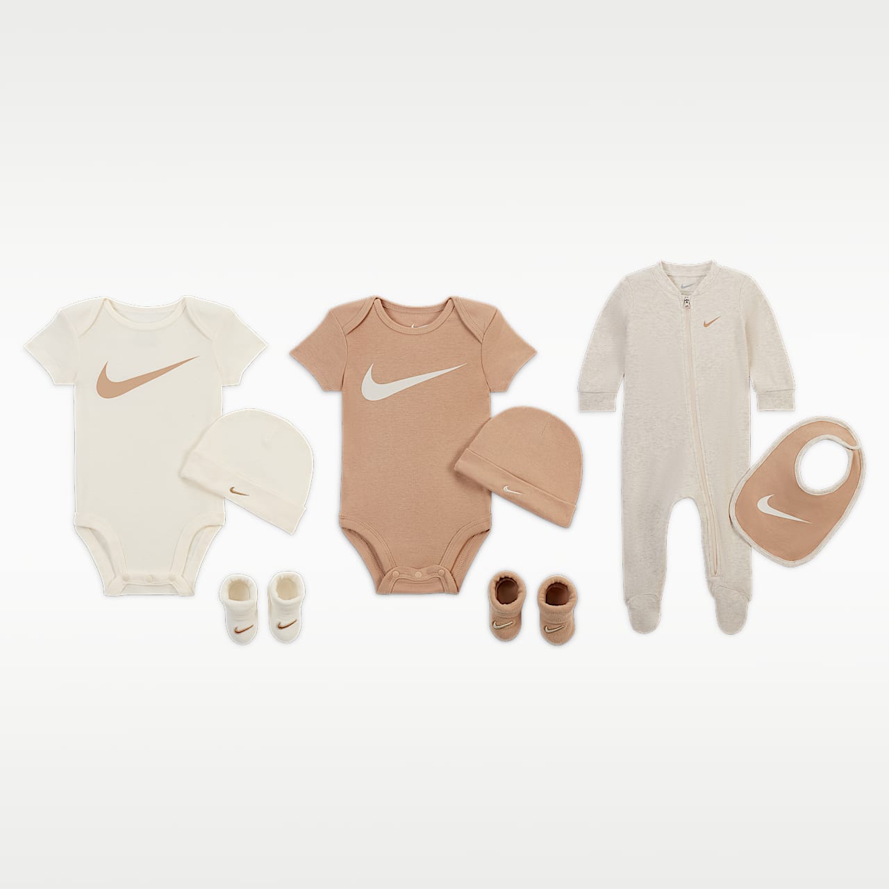 Conjunto 8 Piezas Nike Gift Set para Bebé