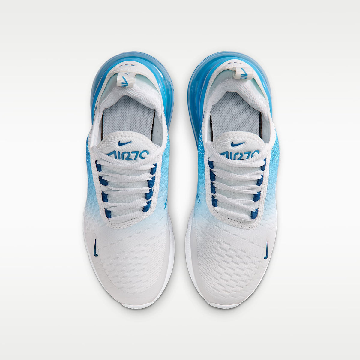 Nike Air Max 270 – Blanco cáscara de huevo/Azul holandés/Azul cancha – vista 4