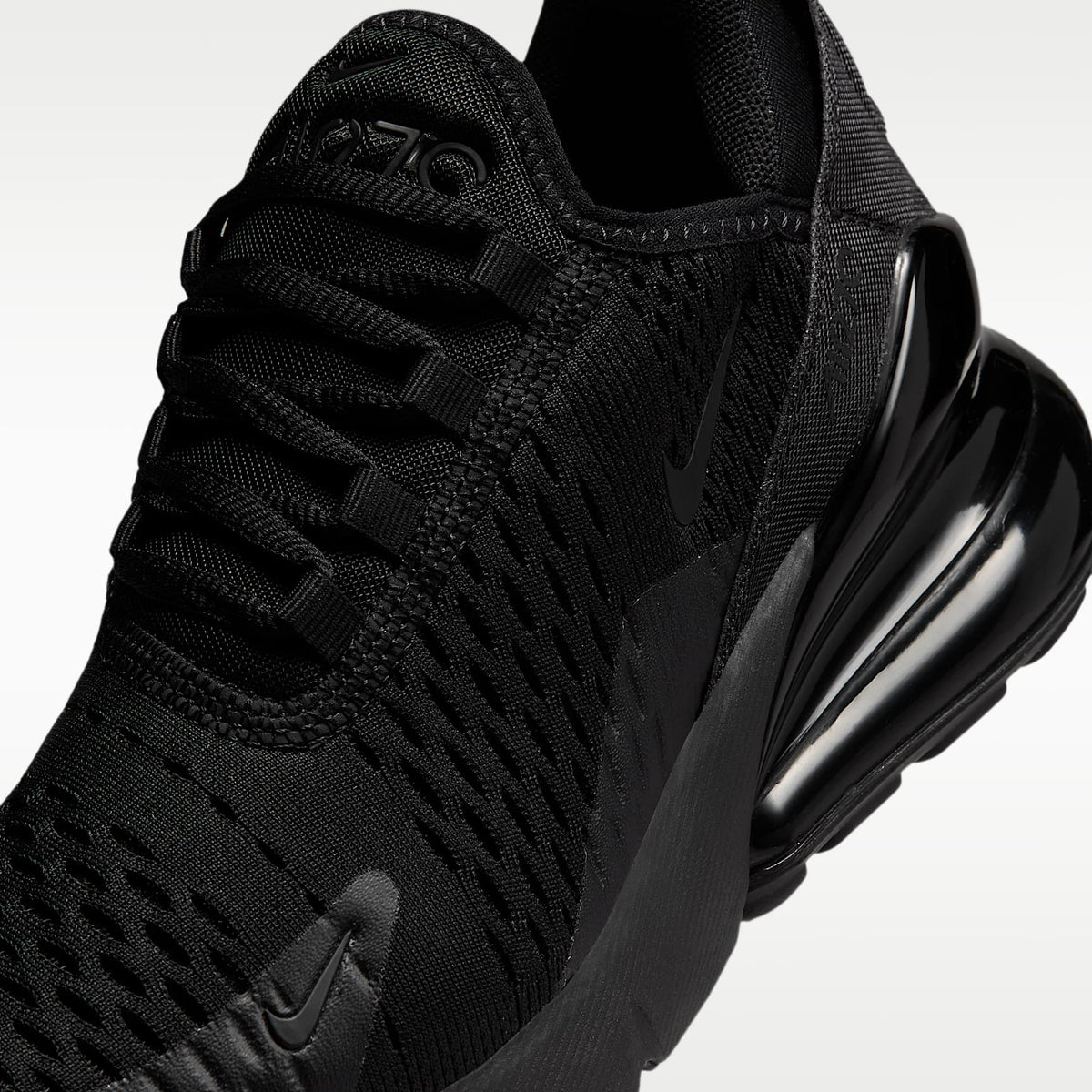 Nike Air Max 270 – Negro/Negro – vista 7