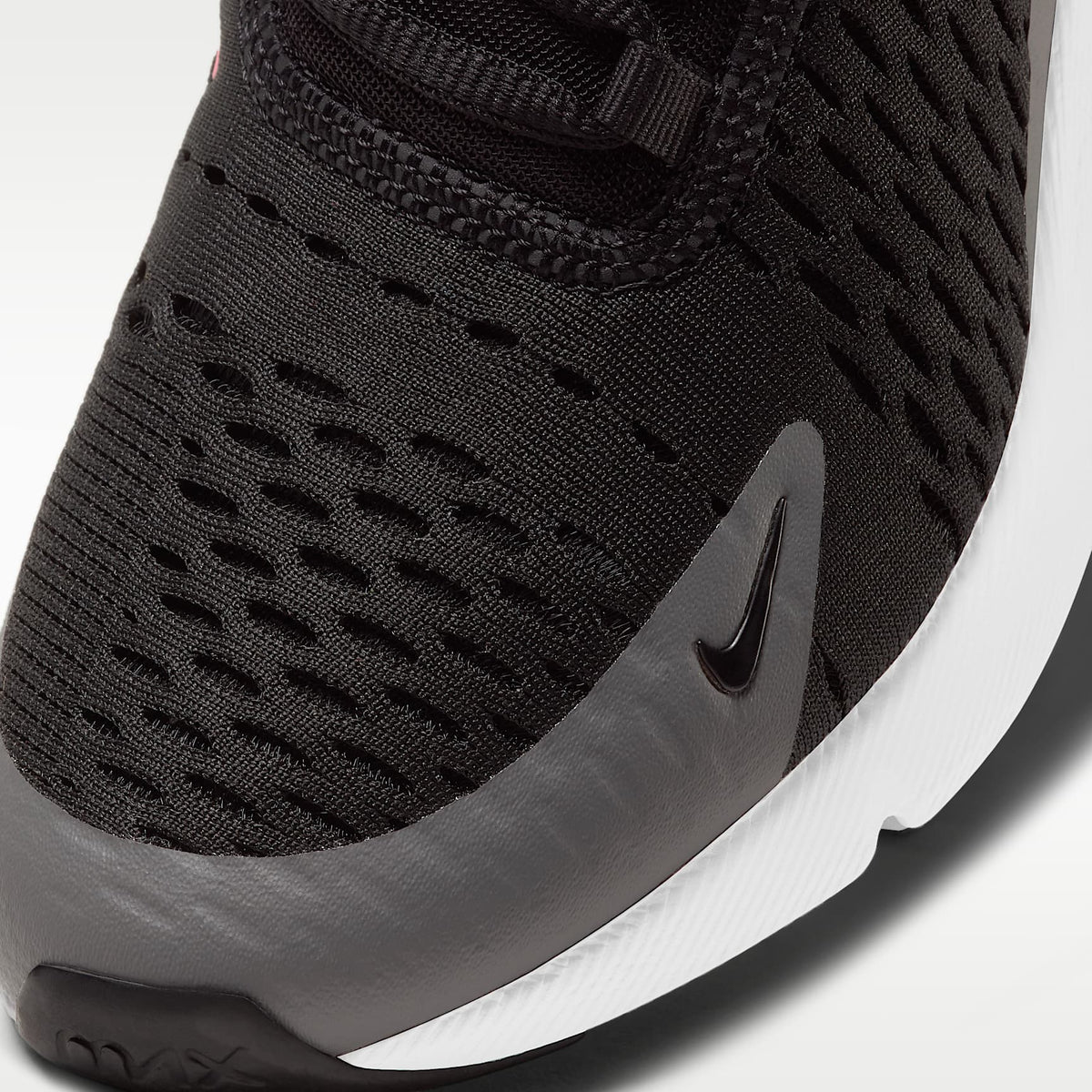 Nike Air Max 270 – Negro/Gris humo/Puesta de sol pulso/Plata metalizado – vista 7