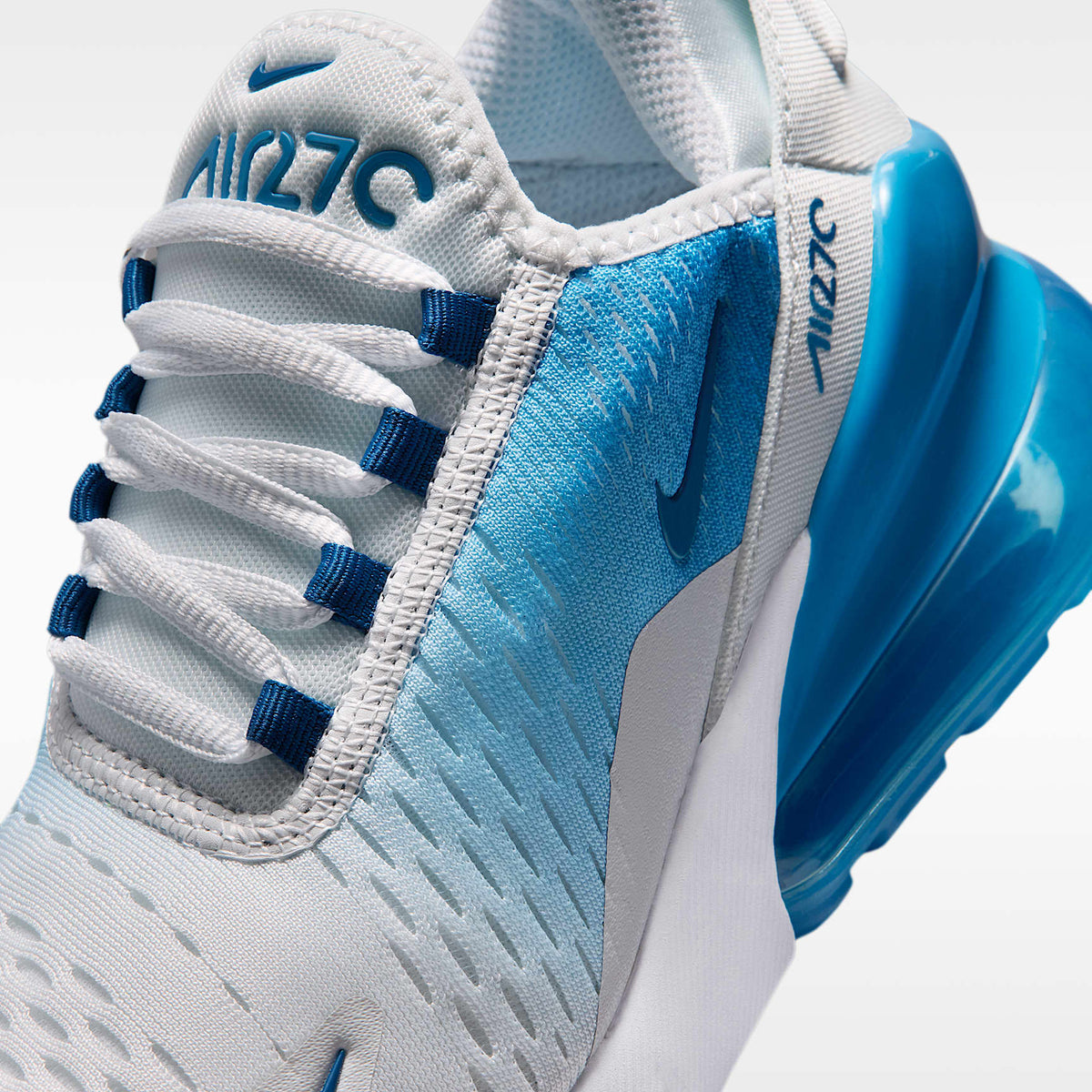 Nike Air Max 270 – Blanco cáscara de huevo/Azul holandés/Azul cancha – vista 7