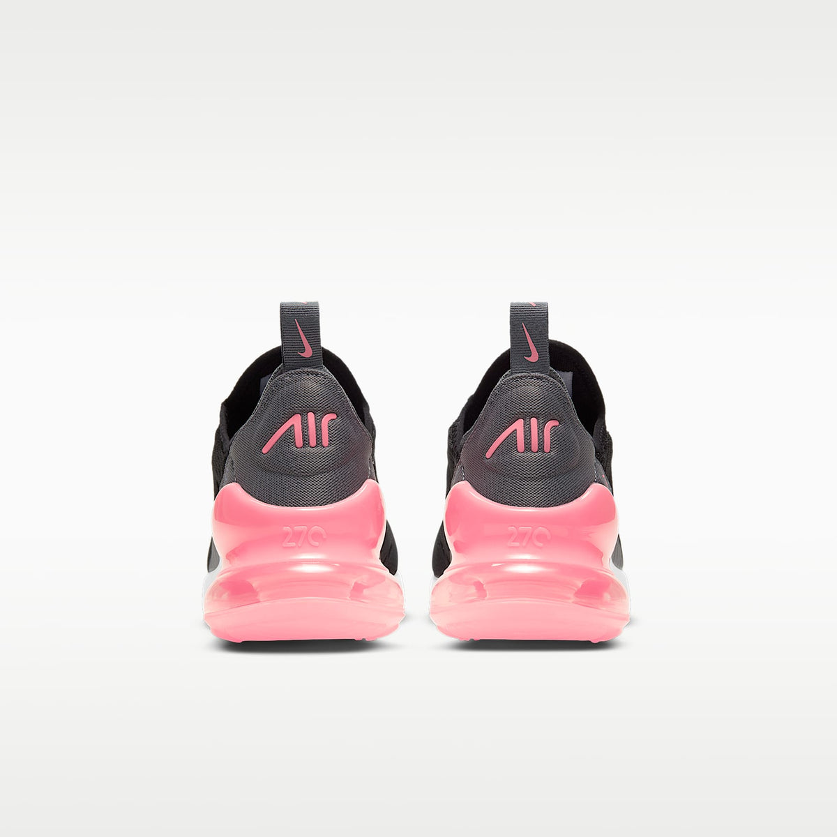 Nike Air Max 270 – Negro/Gris humo/Puesta de sol pulso/Plata metalizado – vista 6
