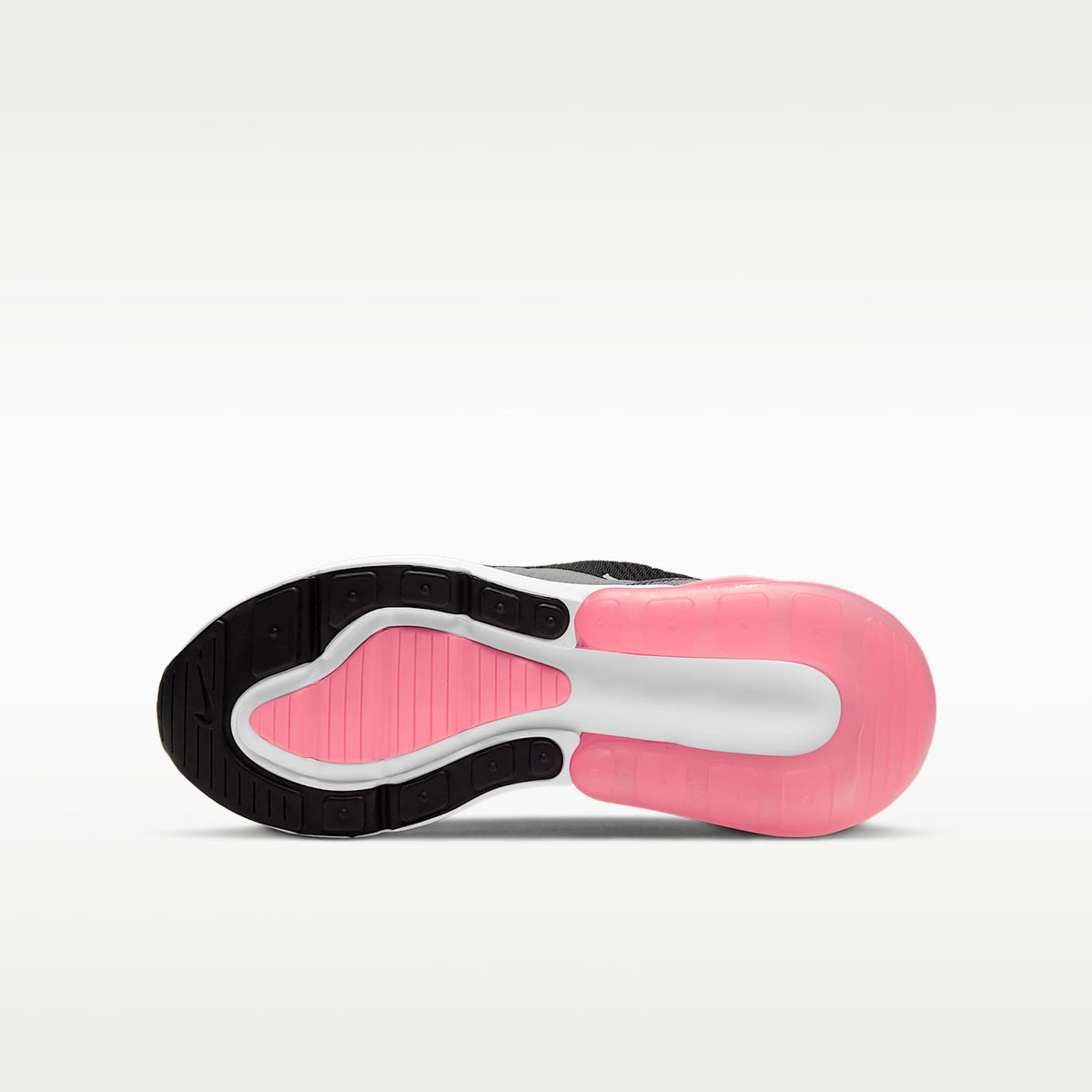 Nike Air Max 270 – Negro/Gris humo/Puesta de sol pulso/Plata metalizado – vista 2