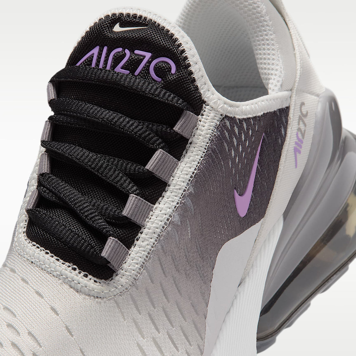 Nike Air Max 270 – Polvo fotón/Negro/Punta de Lápiz/Violeta brillante – vista 7