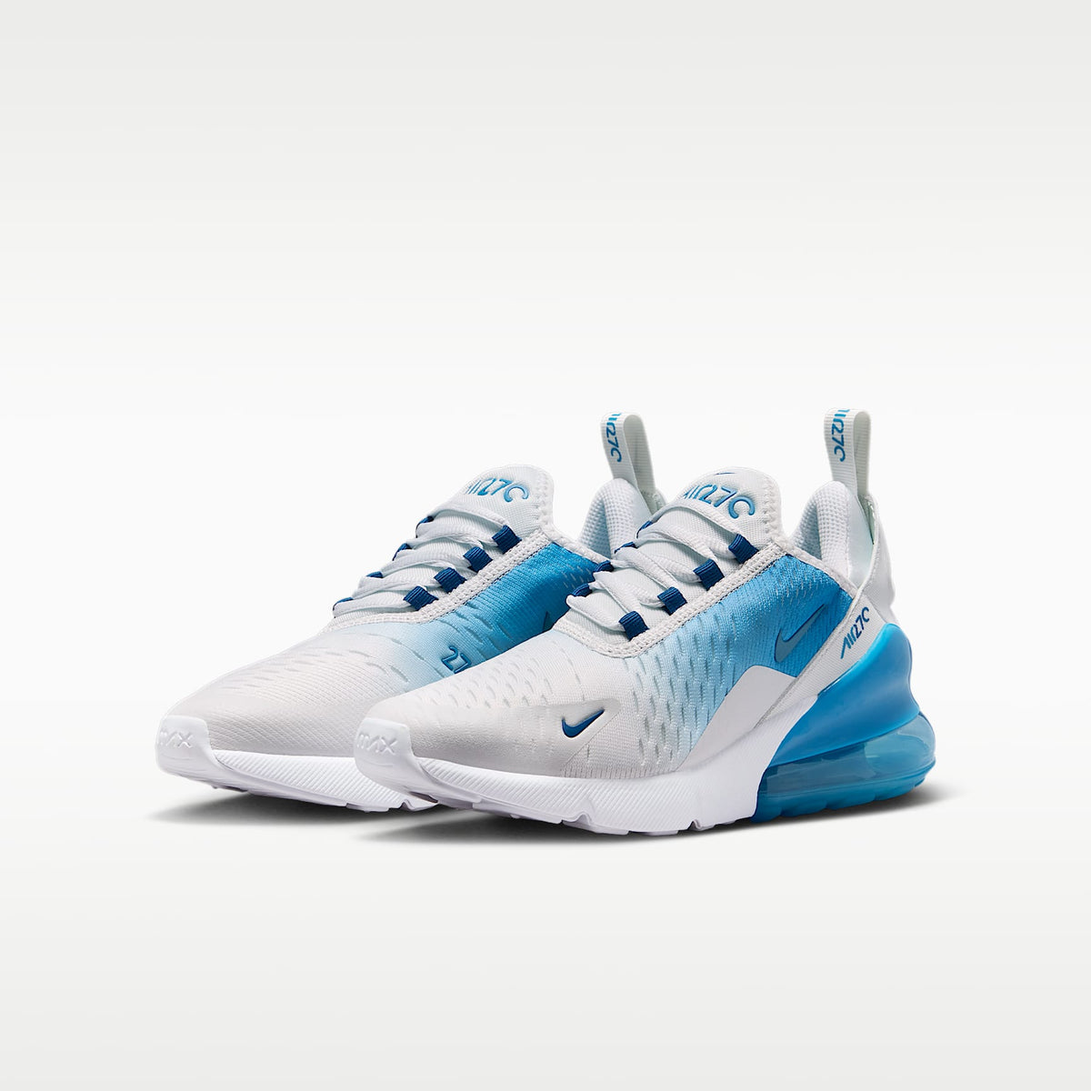 Nike Air Max 270 – Blanco cáscara de huevo/Azul holandés/Azul cancha – vista 5