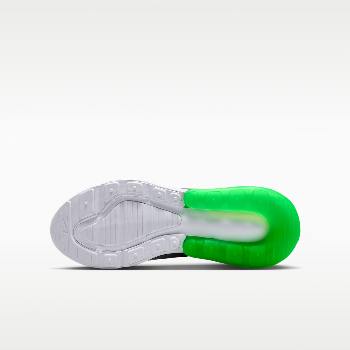 Nike Air Max 270 – Gris lobo/Gris humo/Verde chispa/Azul carrera – vista 2