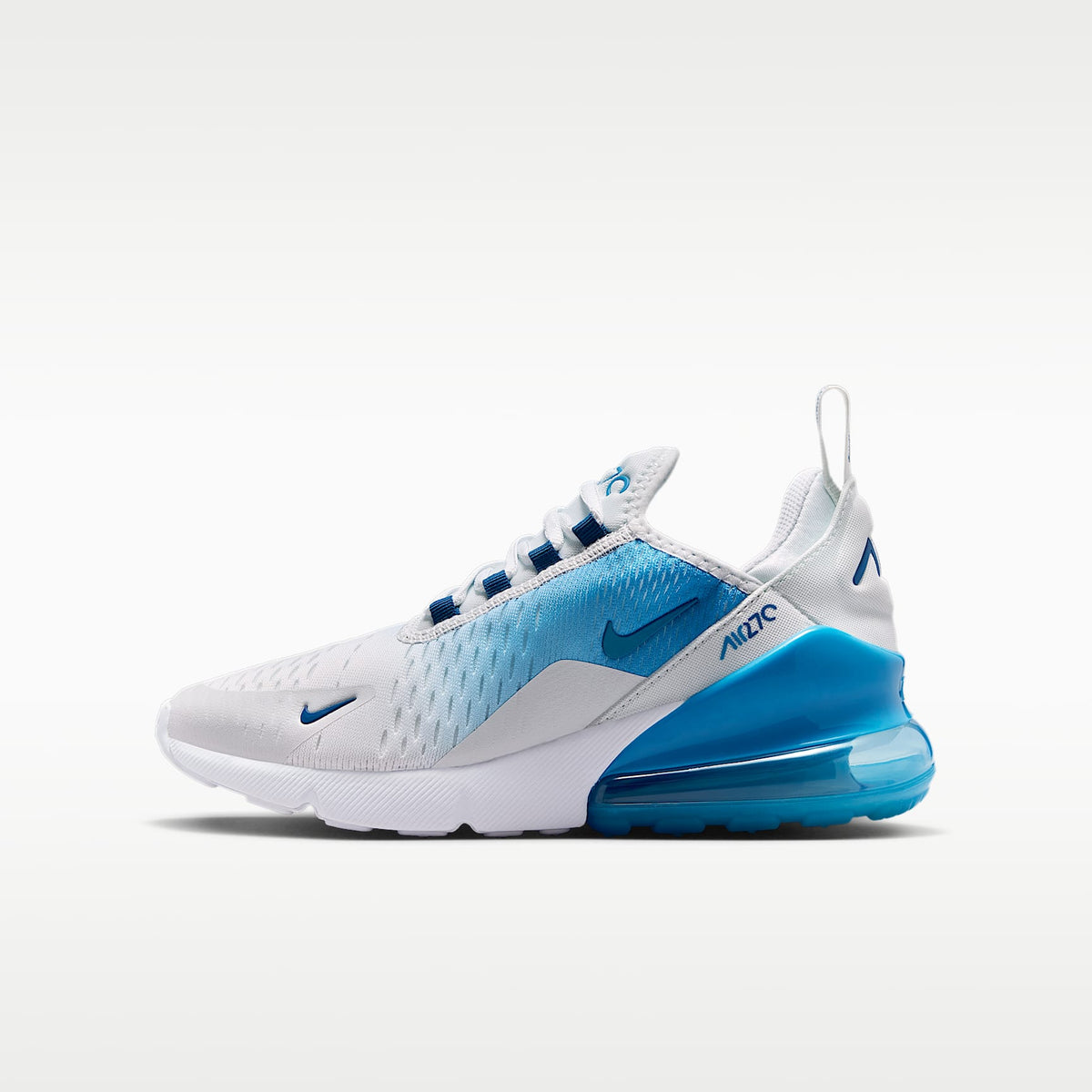 Nike Air Max 270 – Blanco cáscara de huevo/Azul holandés/Azul cancha – vista 1