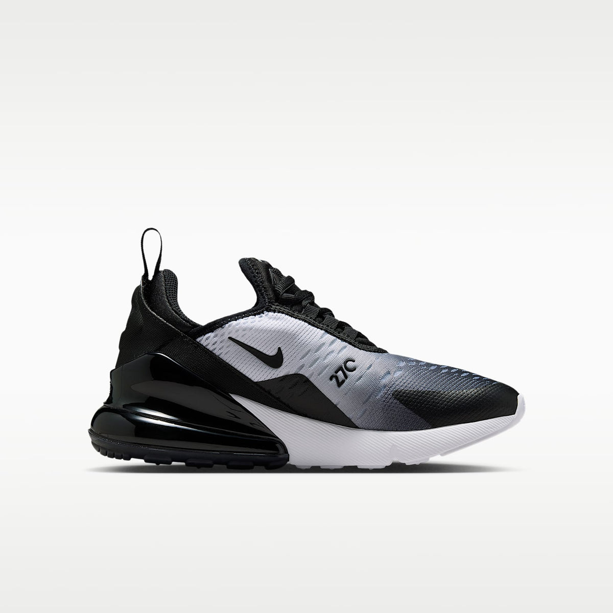 Nike Air Max 270 – Negro/Blanco/Gris azulado/Negro – vista 3
