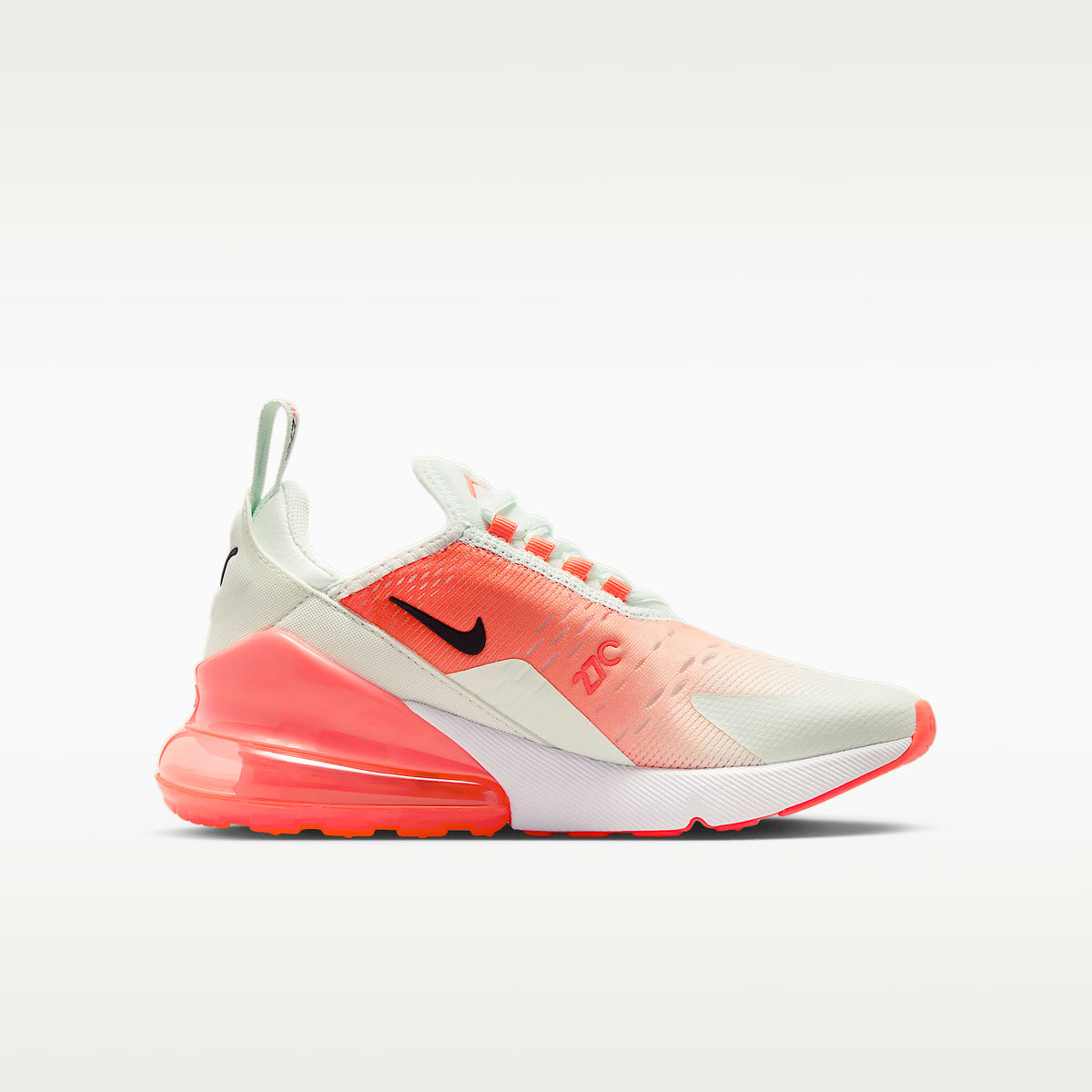 Nike Air Max 270 – Verde ligero/Lava cálido/Negro – vista 3