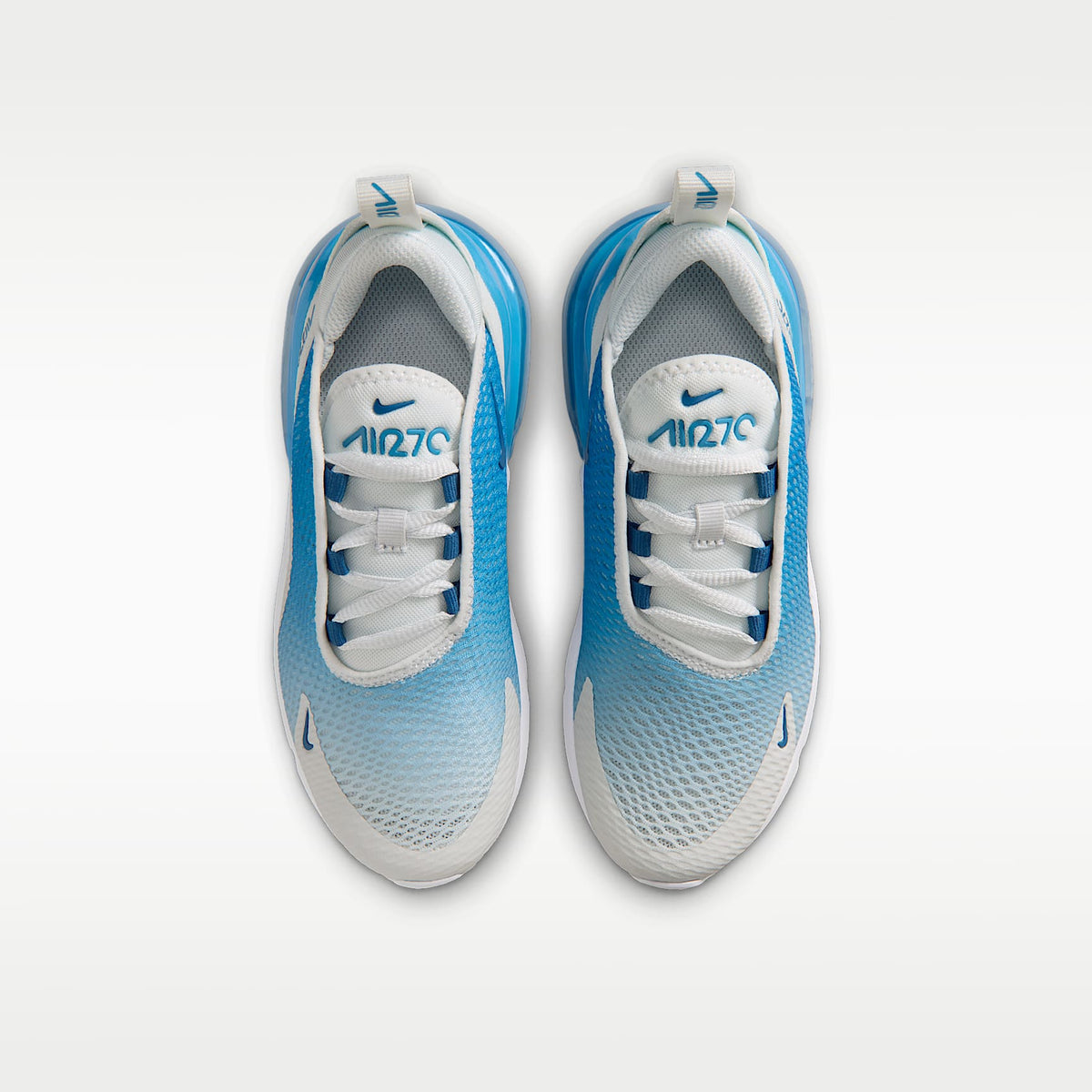 Nike Air Max 270 – Blanco cáscara de huevo/Azul holandés/Azul cancha – vista 4