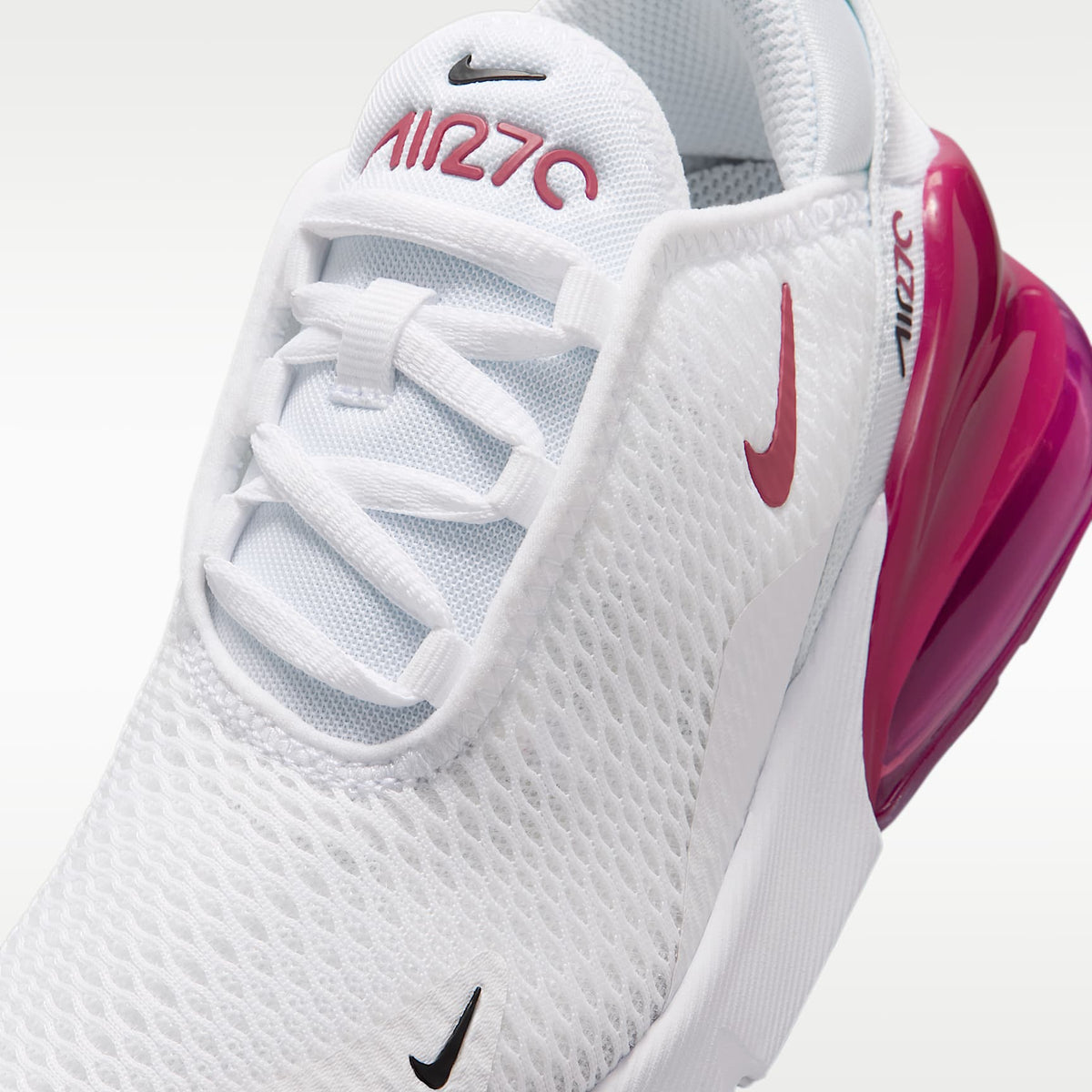 Nike Air Max 270 – Blanco/Negro/Remolacha dulce – vista 7