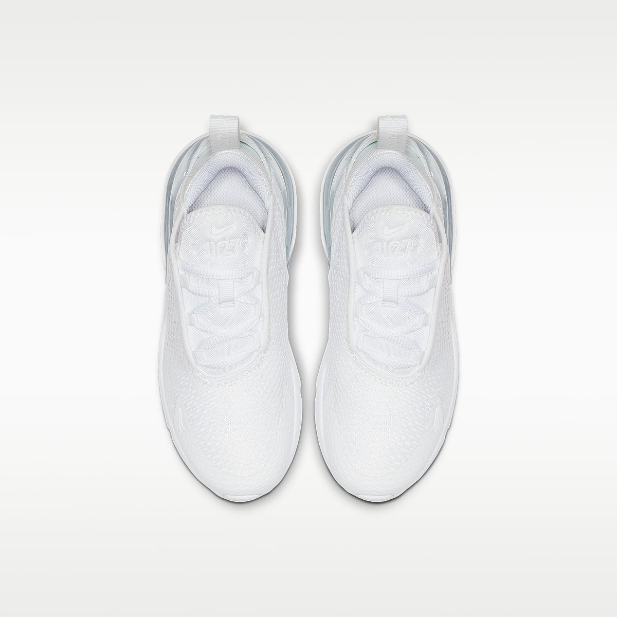 Nike Air Max 270 – Blanco/Plata metalizado/Blanco – vista 4