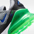 Nike Air Max 270 – Gris lobo/Gris humo/Verde chispa/Azul carrera – vista 8