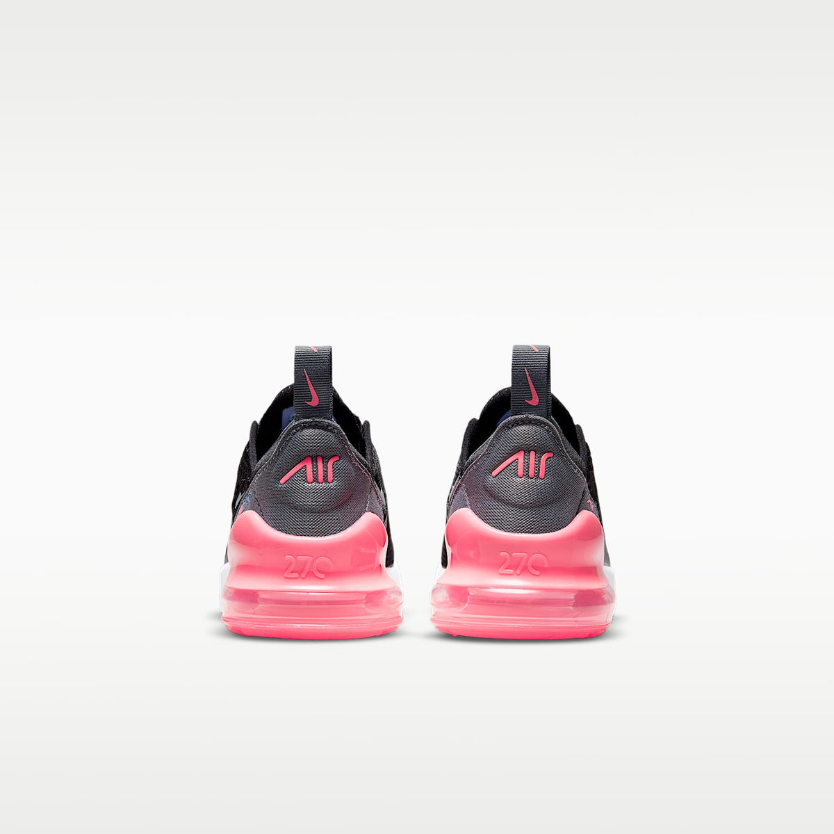 Nike Air Max 270 – Negro/Gris humo/Puesta de sol pulso/Plata metalizado – vista 6