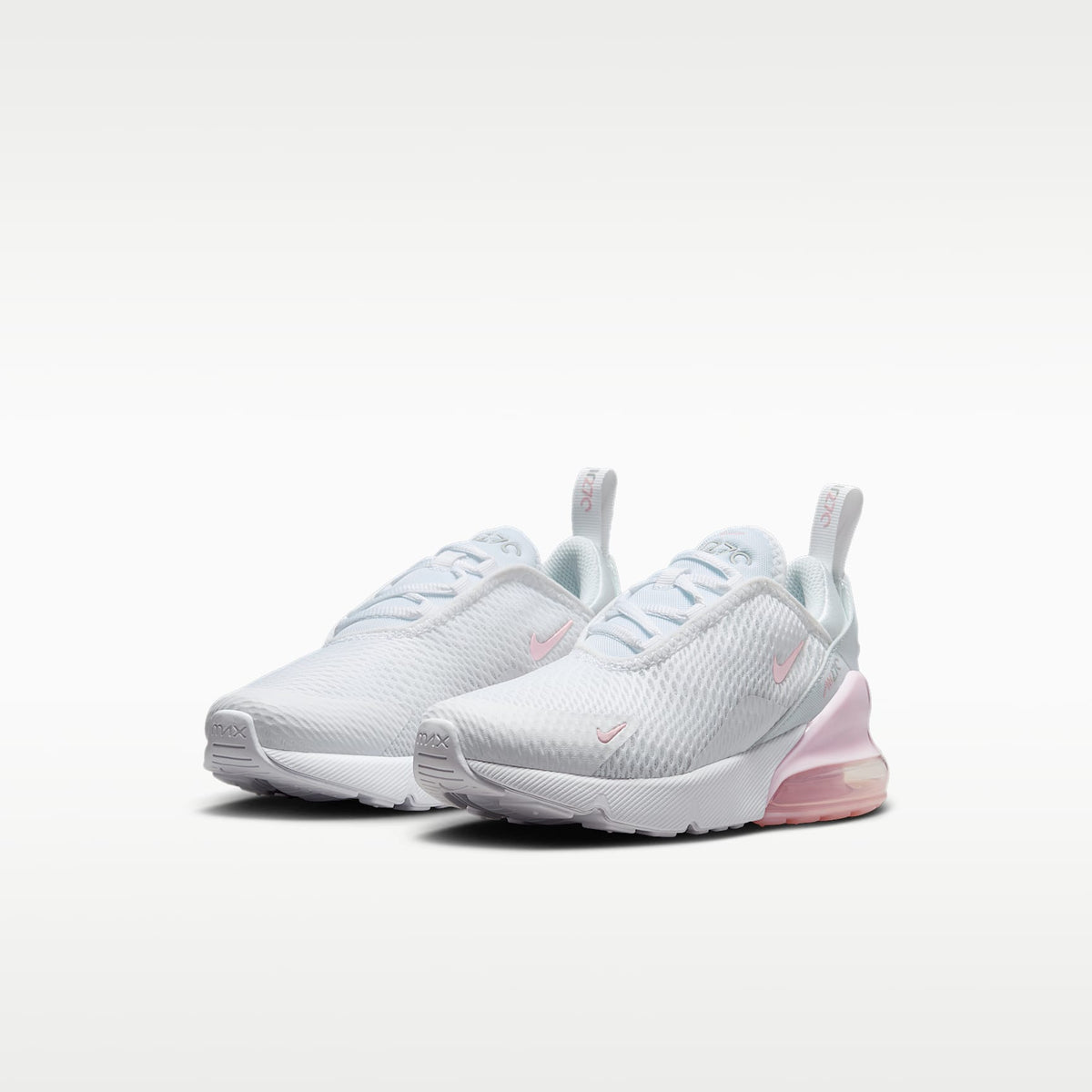 Nike Air Max 270 – Blanco/Gris humo claro/Espuma rosa – vista 5