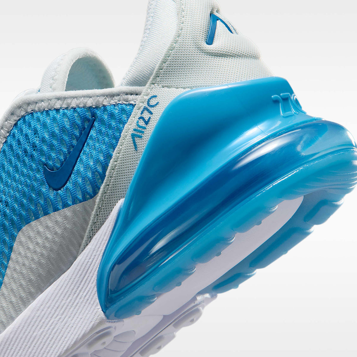 Nike Air Max 270 – Blanco cáscara de huevo/Azul holandés/Azul cancha – vista 8
