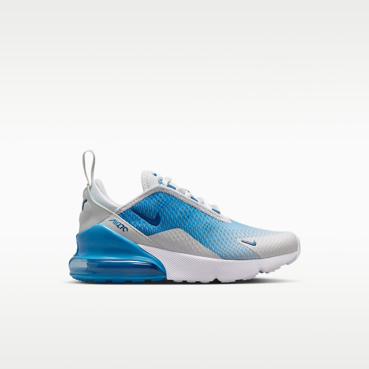Nike Air Max 270 – Blanco cáscara de huevo/Azul holandés/Azul cancha – vista 3
