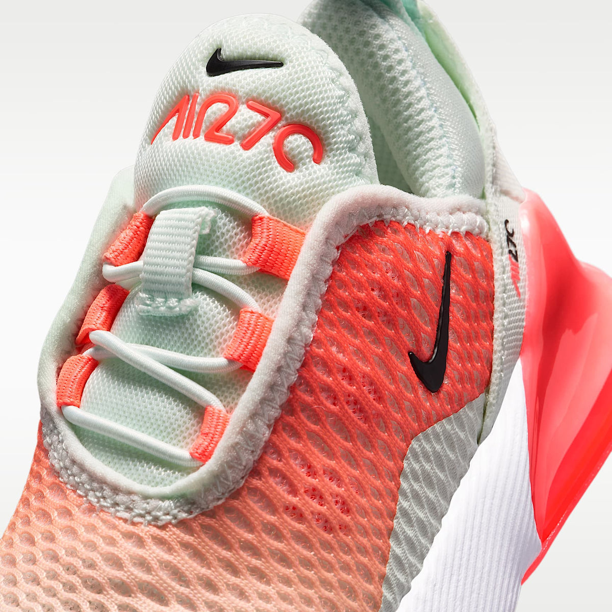Nike Air Max 270 – Verde ligero/Lava cálido/Negro – vista 7