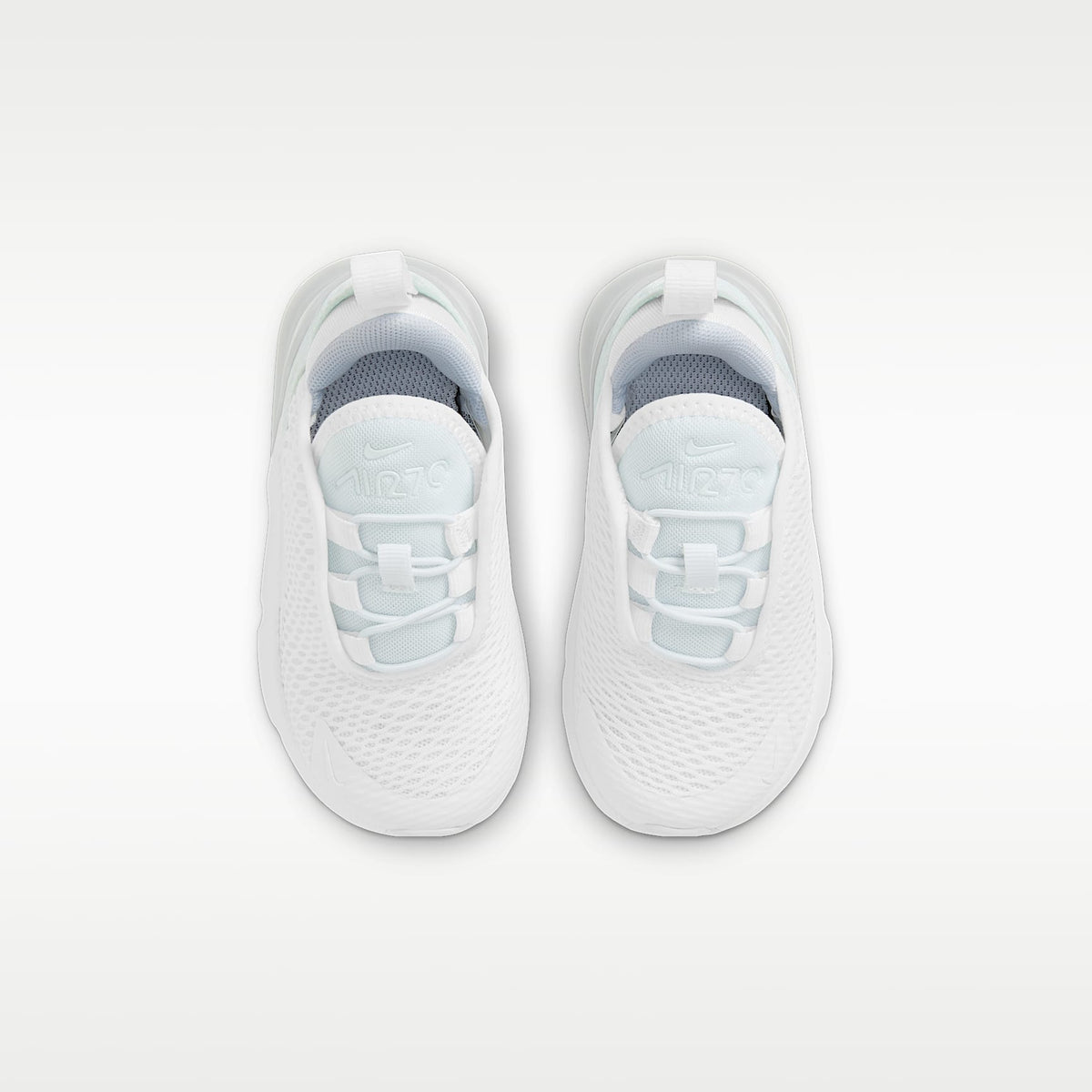 Nike Air Max 270 – Blanco/Plata metalizado/Blanco – vista 4