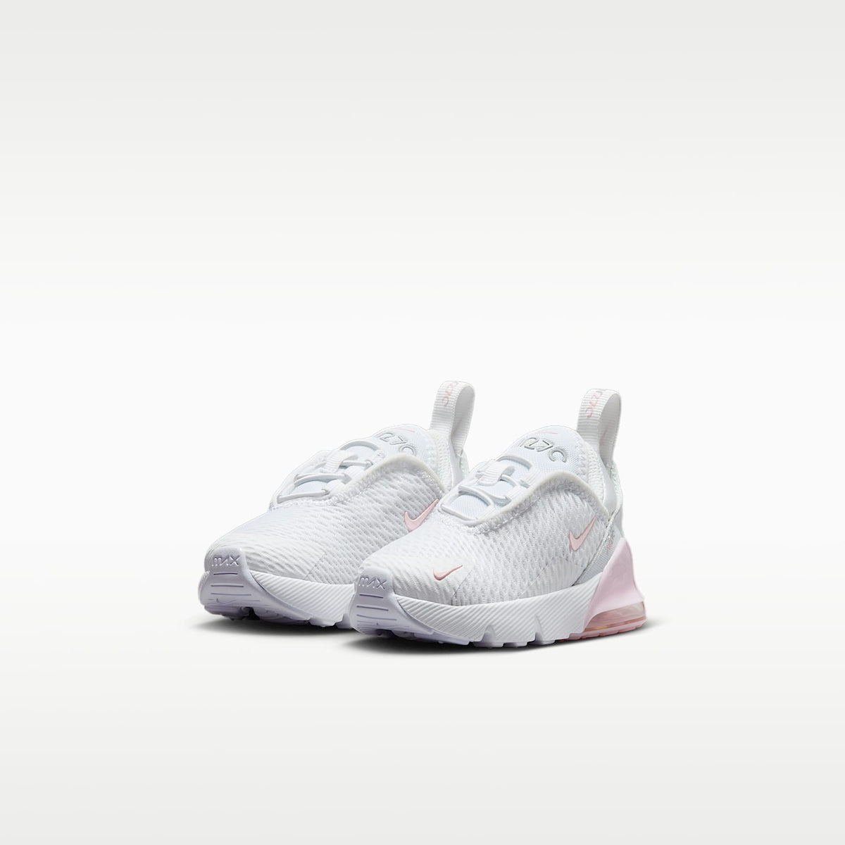 Nike Air Max 270 – Blanco/Gris humo claro/Espuma rosa – vista 5
