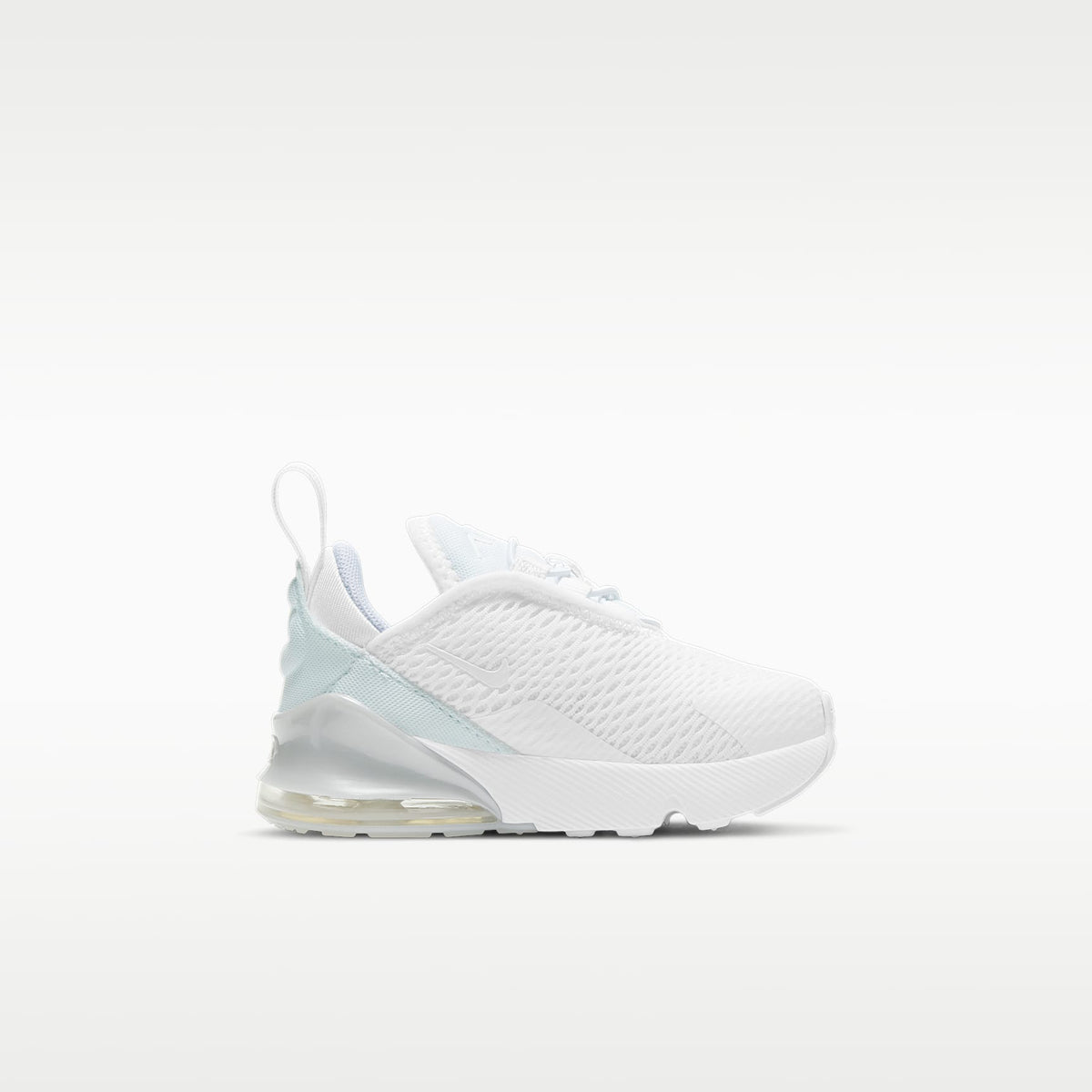 Nike Air Max 270 – Blanco/Plata metalizado/Blanco – vista 3