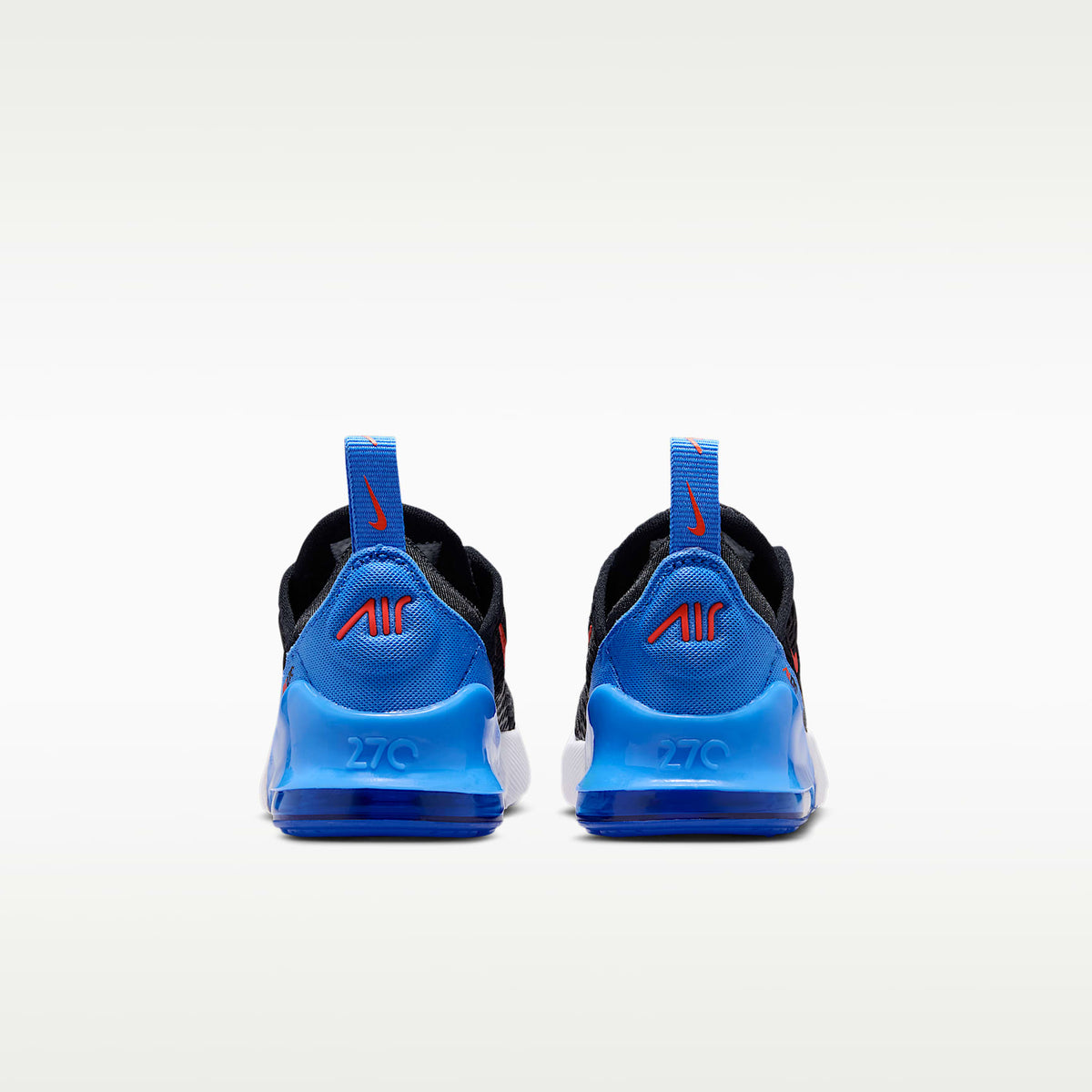 Nike Air Max 270 – Negro/Azul cristal/Blanco/Naranja césped – vista 6