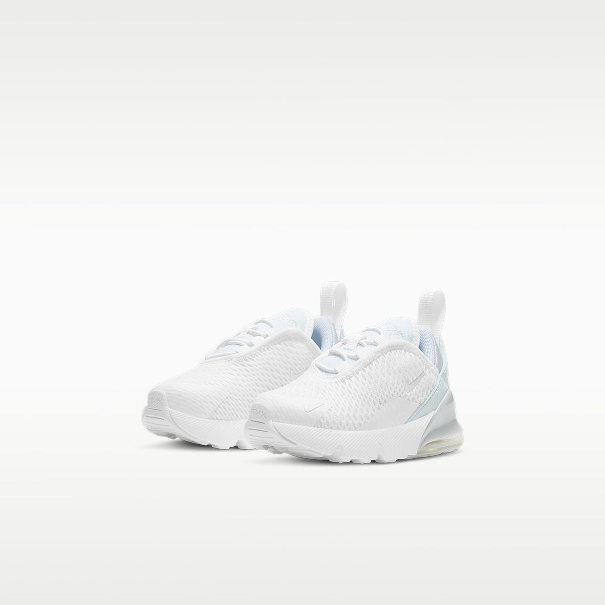 Nike Air Max 270 – Blanco/Plata metalizado/Blanco – vista 5