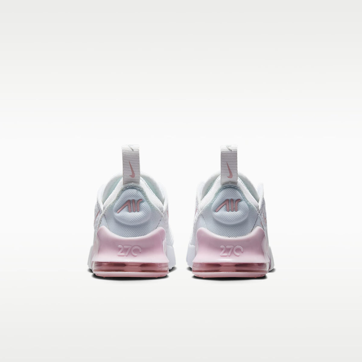 Nike Air Max 270 – Blanco/Gris humo claro/Espuma rosa – vista 6