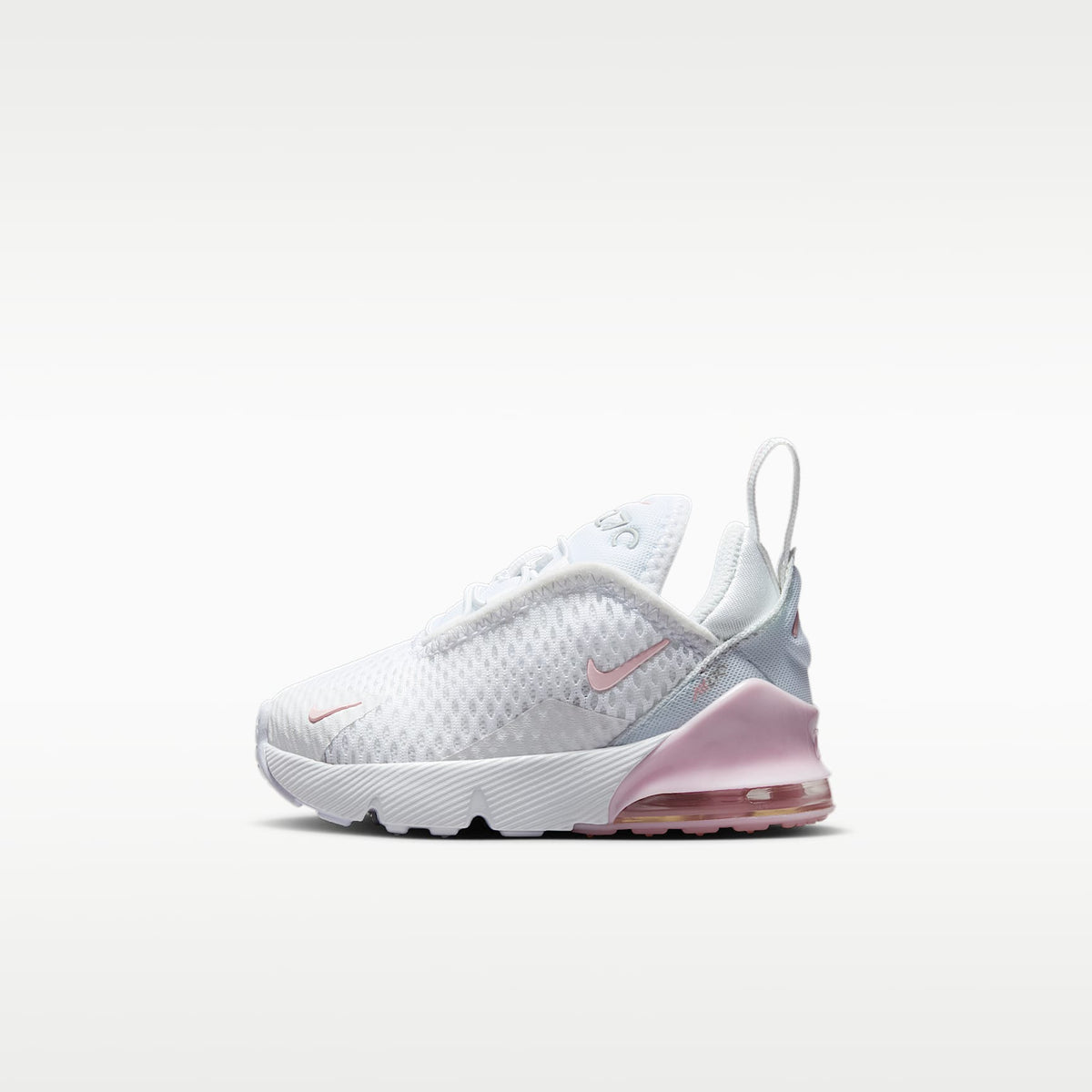 Nike Air Max 270 – Blanco/Gris humo claro/Espuma rosa – vista 1