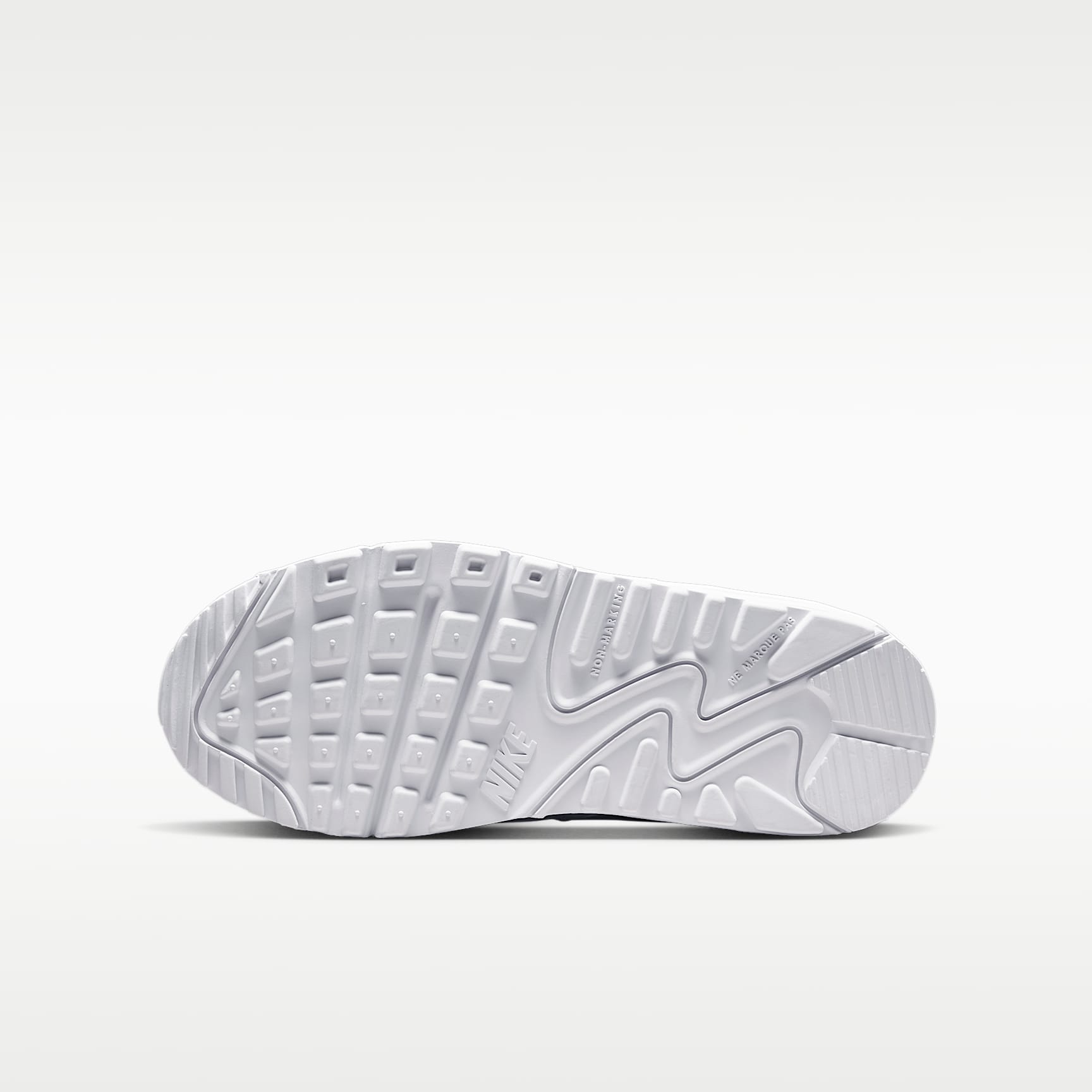 Nike Air Max 90 LTR – Blanco/Plata metalizado/Blanco/Blanco – vista 2