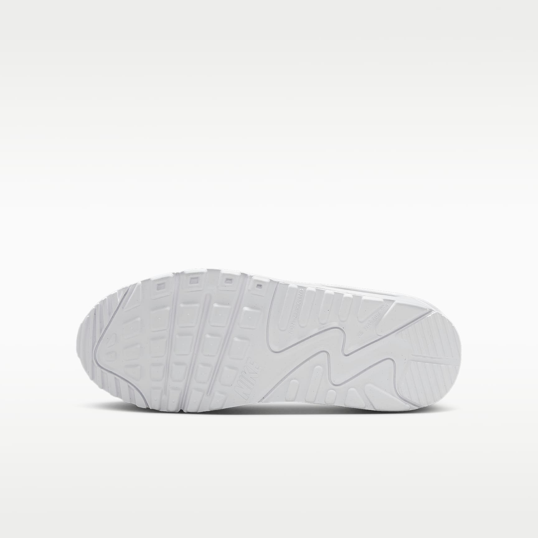 Nike Air Max 90 LTR – Blanco/Plata metalizado/Blanco/Blanco – vista 2