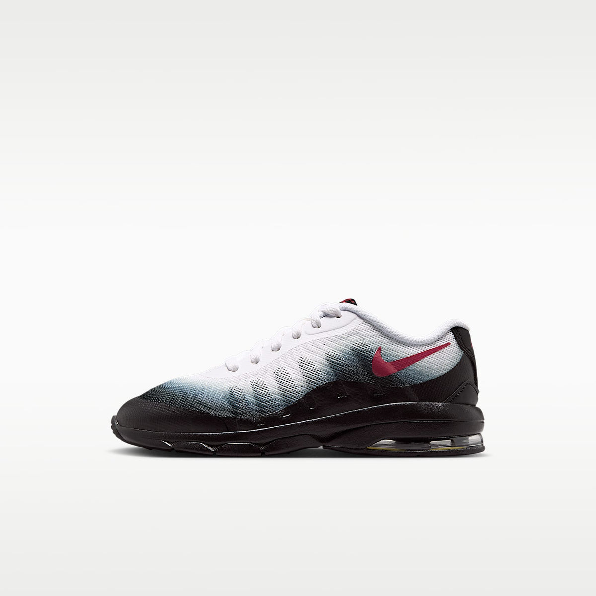 Nike Air Max Invigor – Blanco/Negro/Gris humo/Rojo duro – vista 1