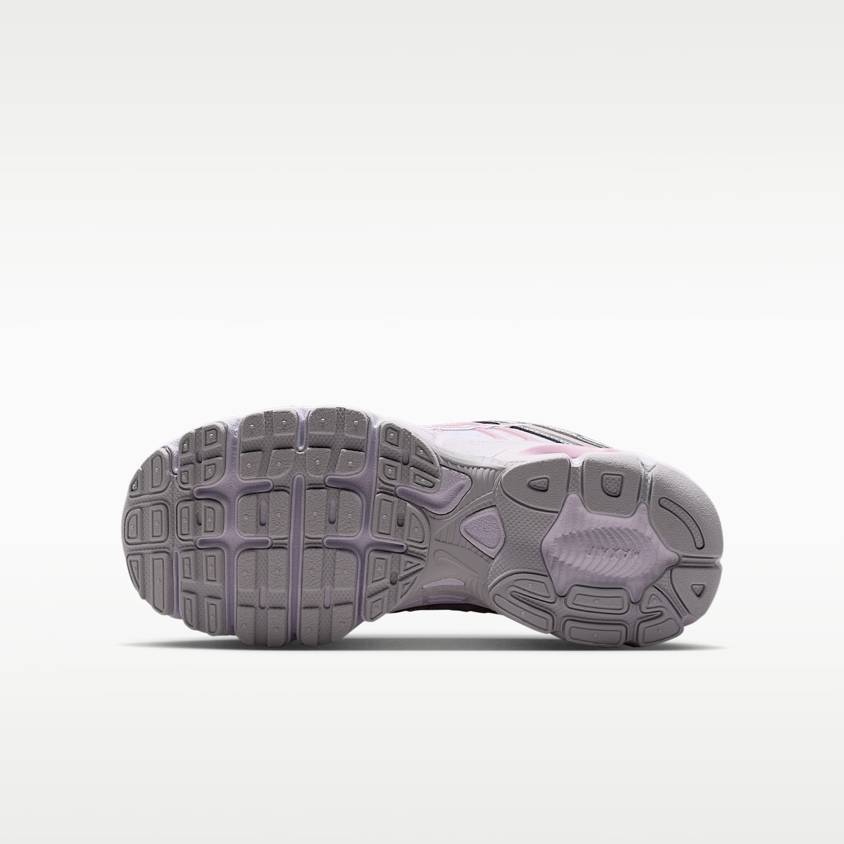 Nike Air Max Moto 2K – Blanco/Platino puro/Plata metalizado/Espuma rosa – vista 2