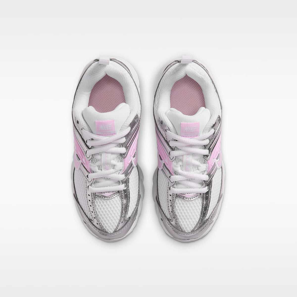 Nike Air Max Moto 2K – Blanco/Platino puro/Plata metalizado/Espuma rosa – vista 4