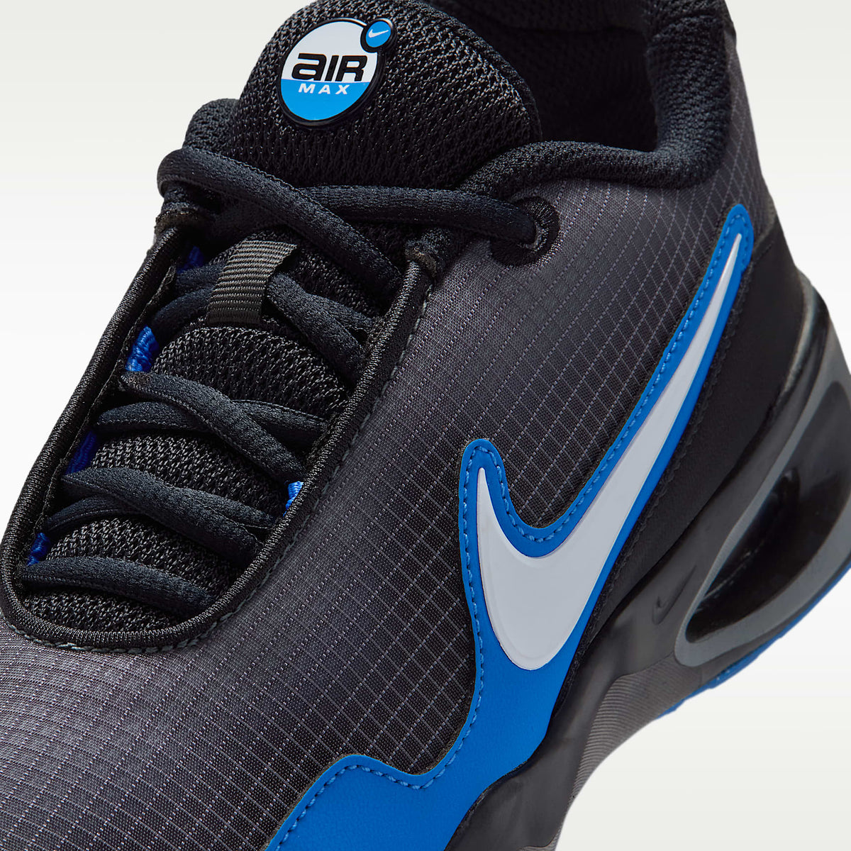Nike Air Max Nova – Gris humo/Negro/Azul cristal/Blanco – vista 7