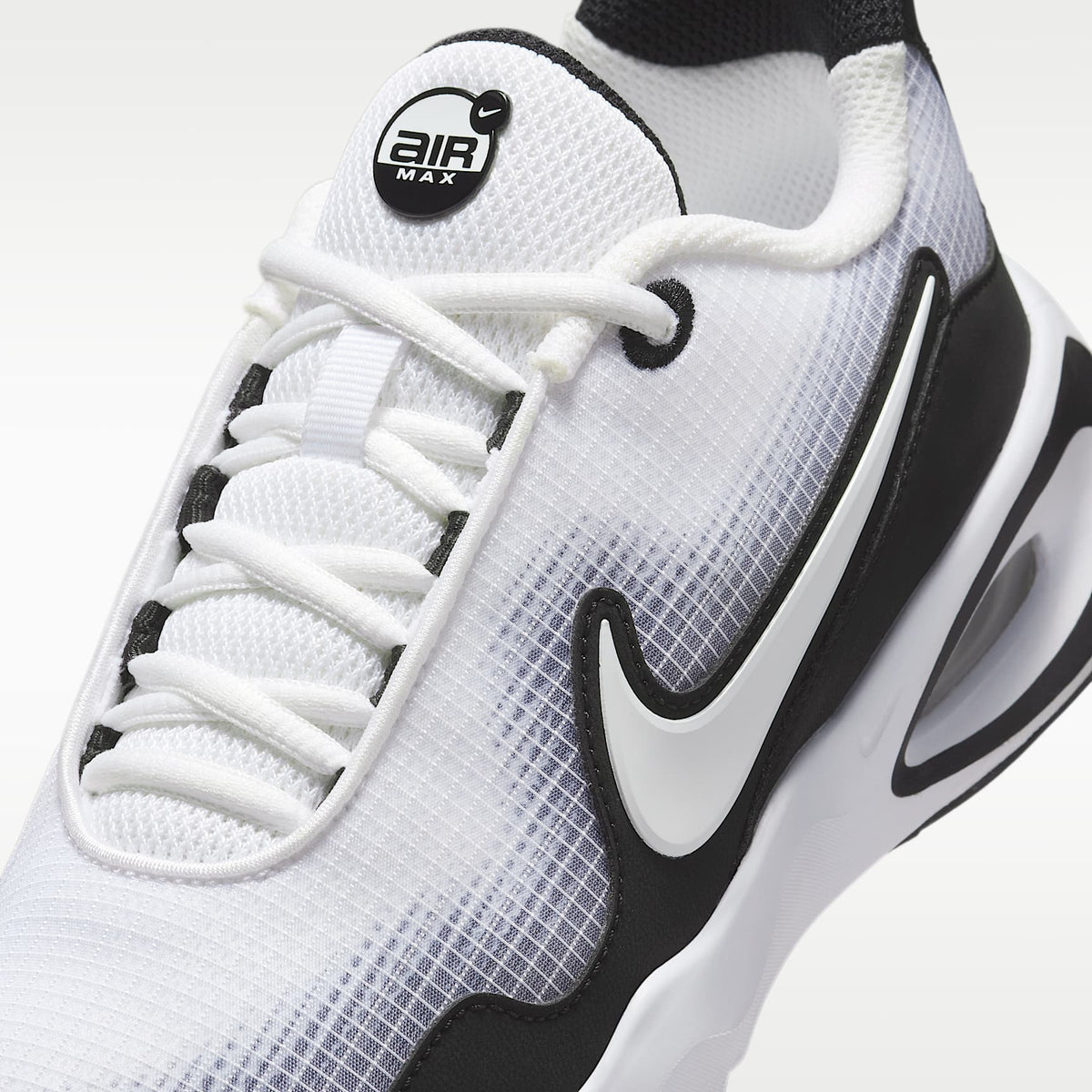 Nike Air Max Nova – Blanco/Negro/Gris lobo/Blanco – vista 7