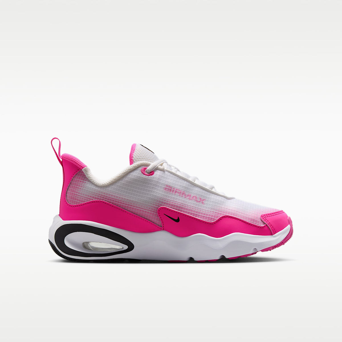 Nike Air Max Nova – Blanco/Fucsia láser/Negro – vista 3