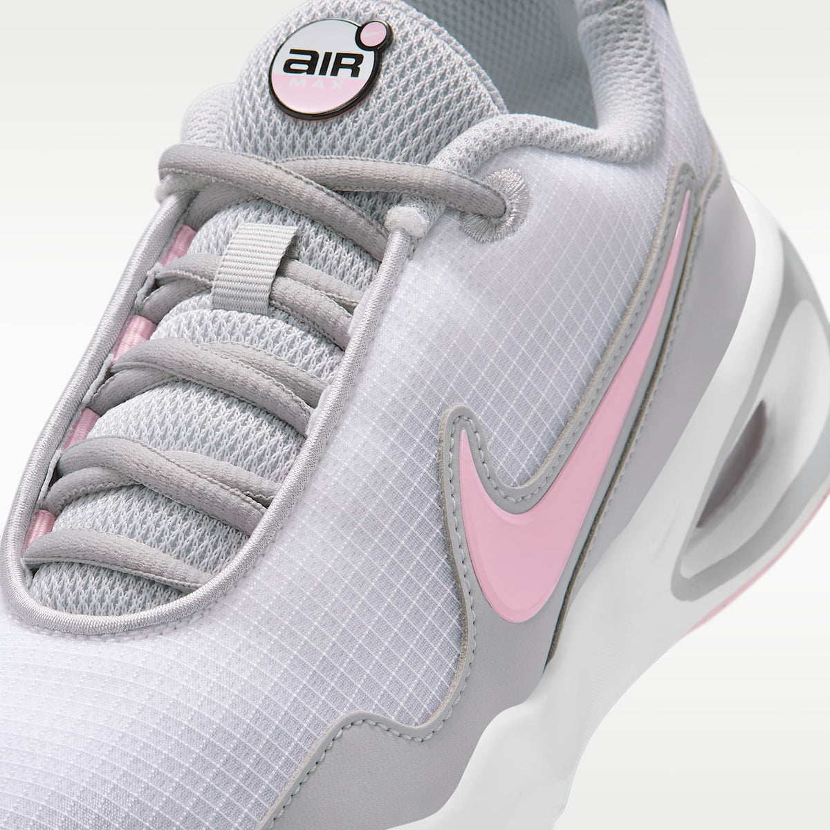 Nike Air Max Nova – Blanco/Gris lobo/Rosa perla/Rosa suave medio – vista 7