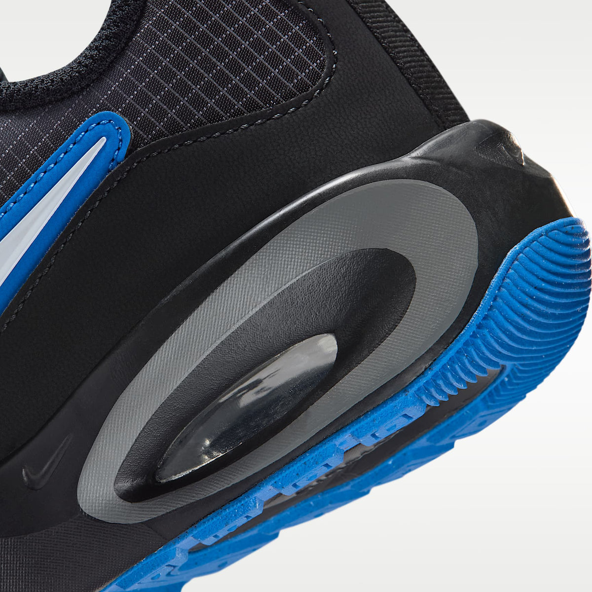Nike Air Max Nova – Gris humo/Negro/Azul cristal/Blanco – vista 8