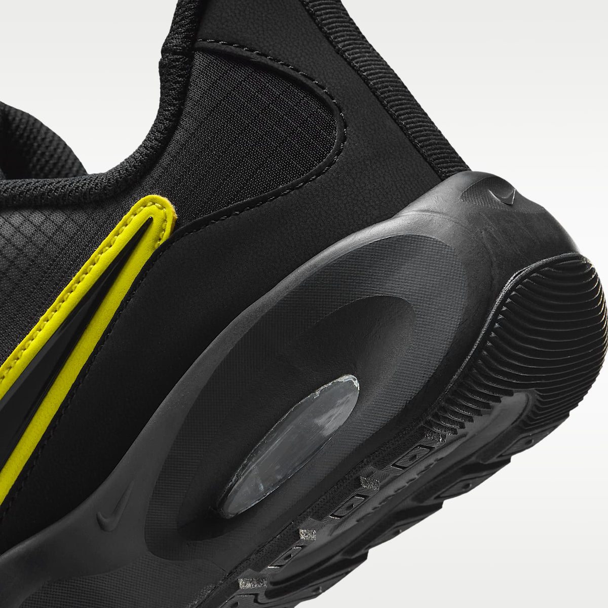 Nike Air Max Nova – Negro/Amarillo sónico/Negro – vista 8