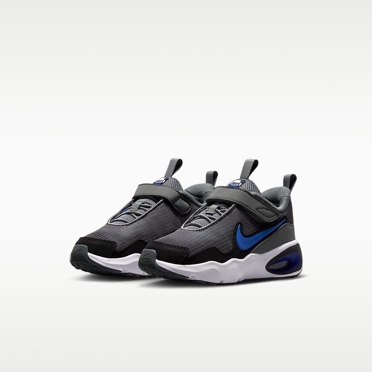 Nike Air Max Nova – Gris humo/Negro/Blanco/Azul carrera – vista 5