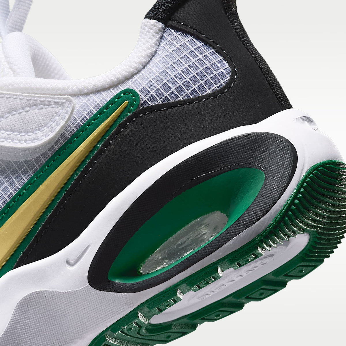 Nike Air Max Nova – Blanco/Malaquita/Negro/Oro metalizado – vista 8