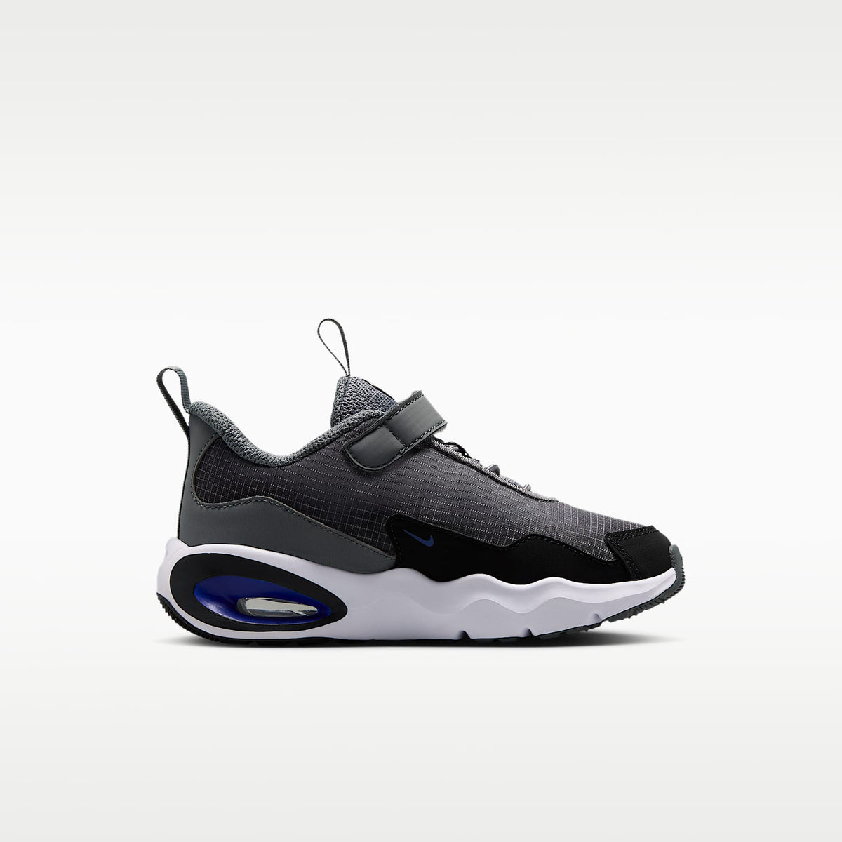 Nike Air Max Nova – Gris humo/Negro/Blanco/Azul carrera – vista 3