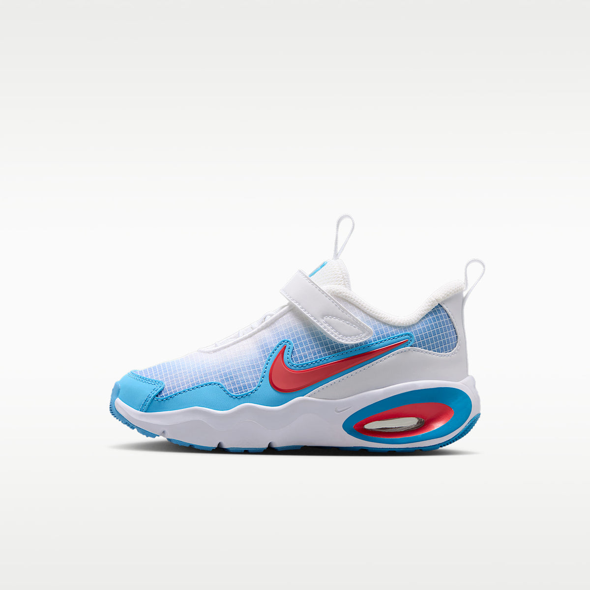 Nike Air Max Nova – Blanco/Azul aurora/Azul fútbol/Rojo fusión – vista 1